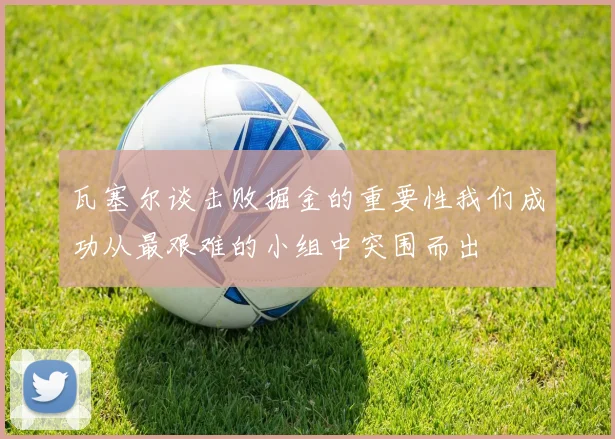 瓦塞尔谈击败掘金的重要性我们成功从最艰难的小组中突围而出