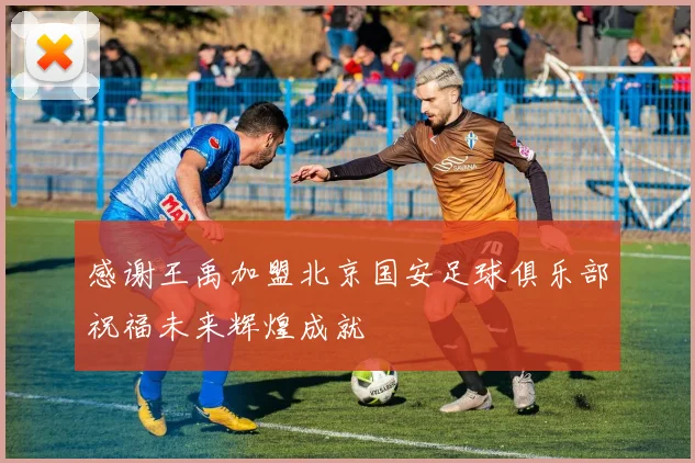 感谢王禹加盟北京国安足球俱乐部祝福未来辉煌成就