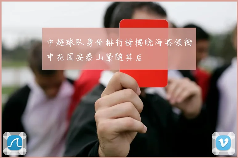 中超球队身价排行榜揭晓海港领衔申花国安泰山紧随其后